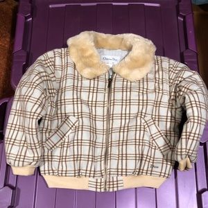 Used Christian Dior boy wool jacket size 6A